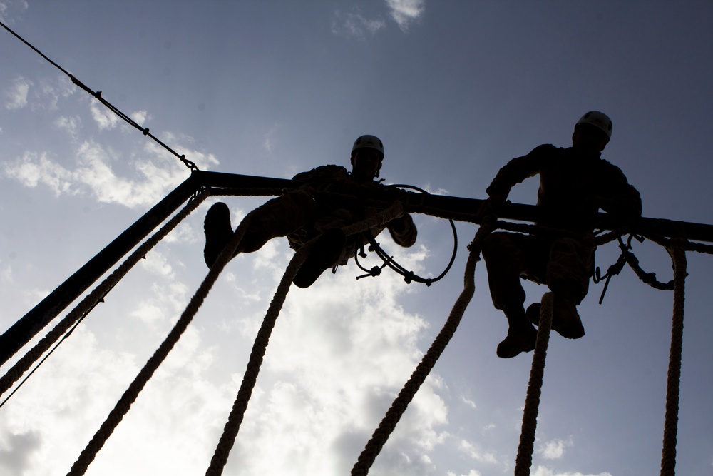 LIMA COMPANY WATER OBSTACLE COURSE