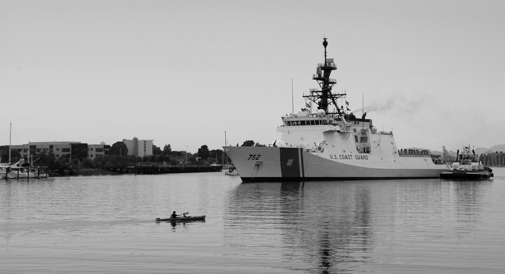 Coast Guard Cutter Stratton returns home