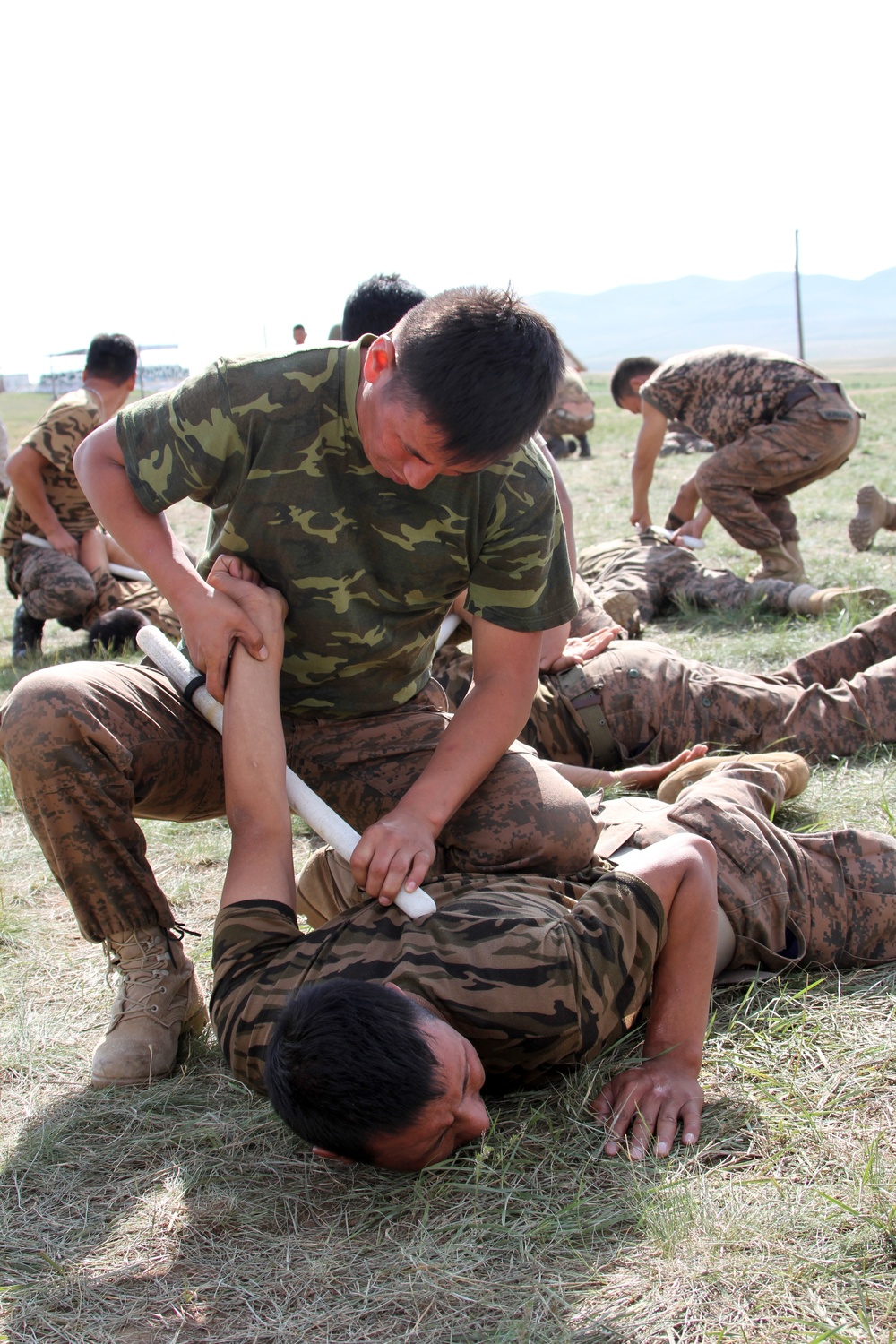 3rd LE Battalion Marines lead non-lethal weapons training in Mongolia