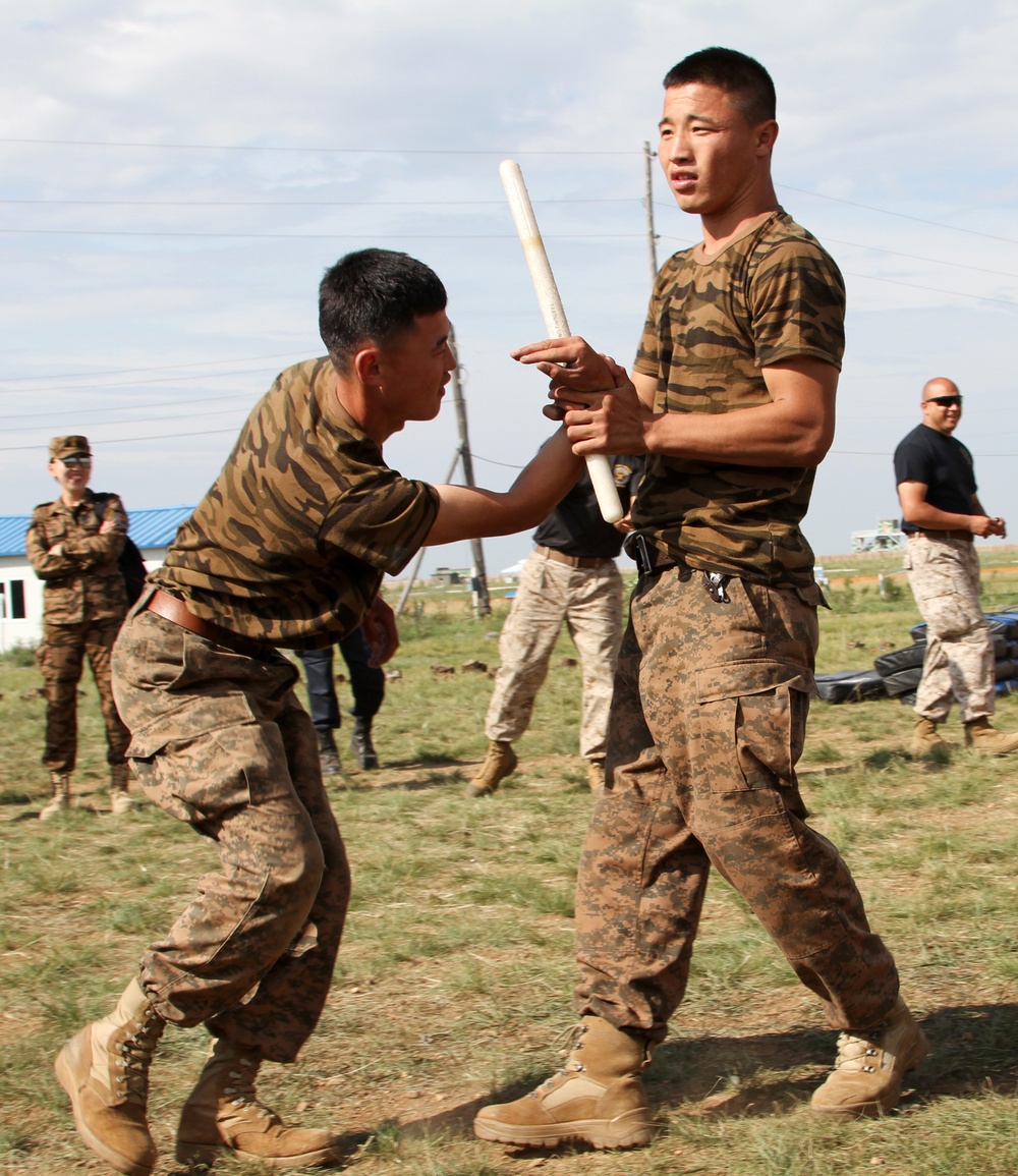 3rd LE Battalion Marines lead non-lethal weapons training in Mongolia