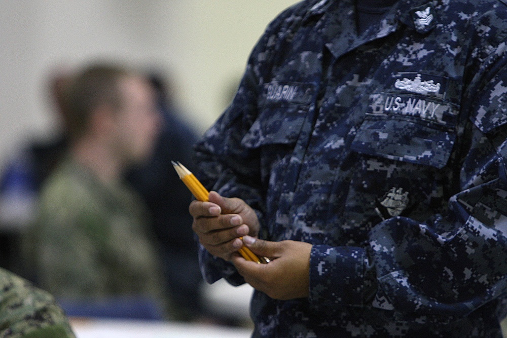 Navy-wide advancement exam