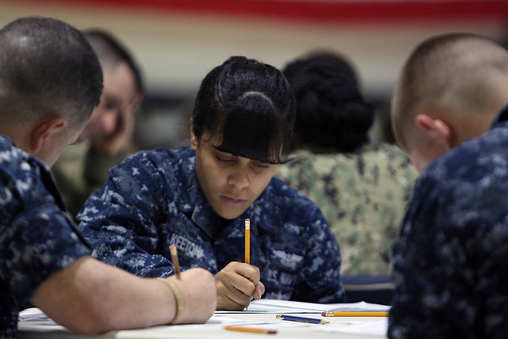 Navy-wide advancement exam