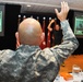 Tony Horton speaks with Army Reserve senior leadership