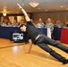 Tony Horton speaks with Army Reserve senior leadership