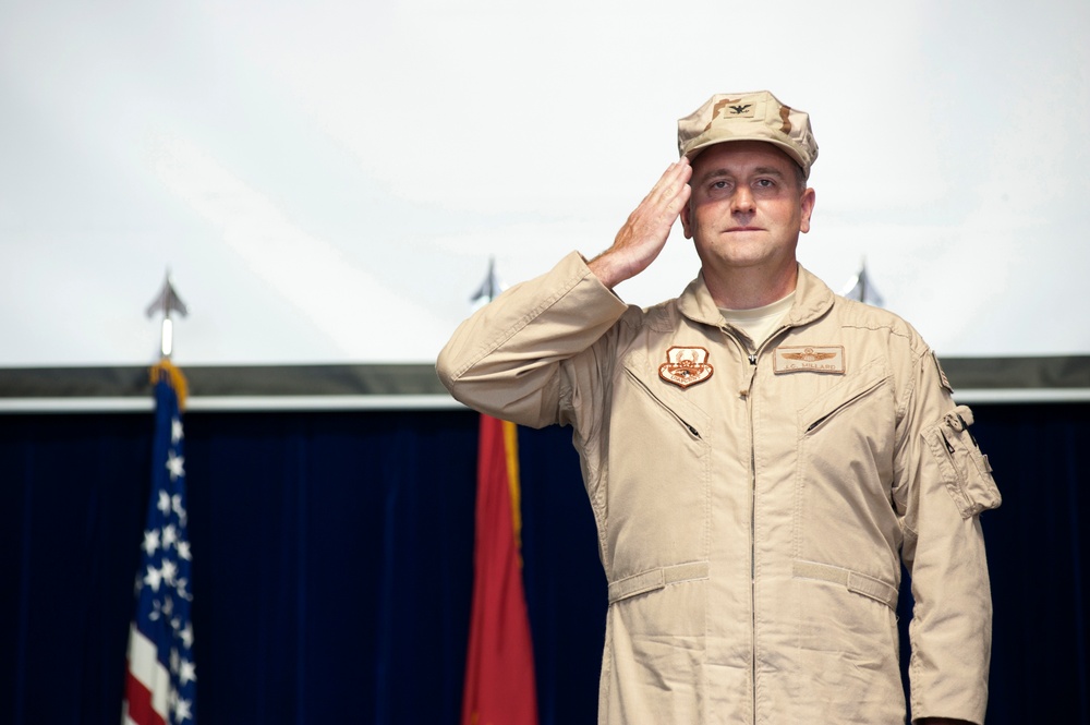 376th AEW welcomes new commander