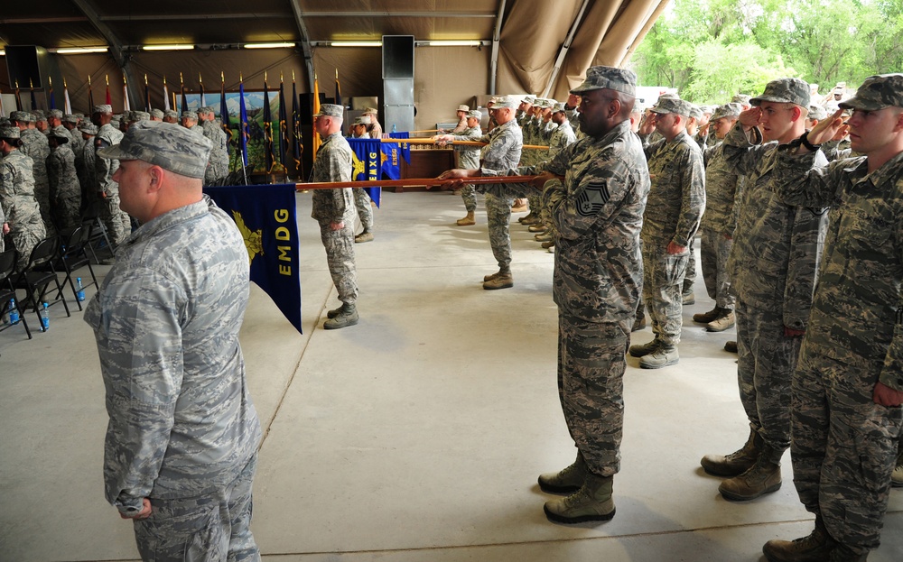 376th AEW welcomes new commander