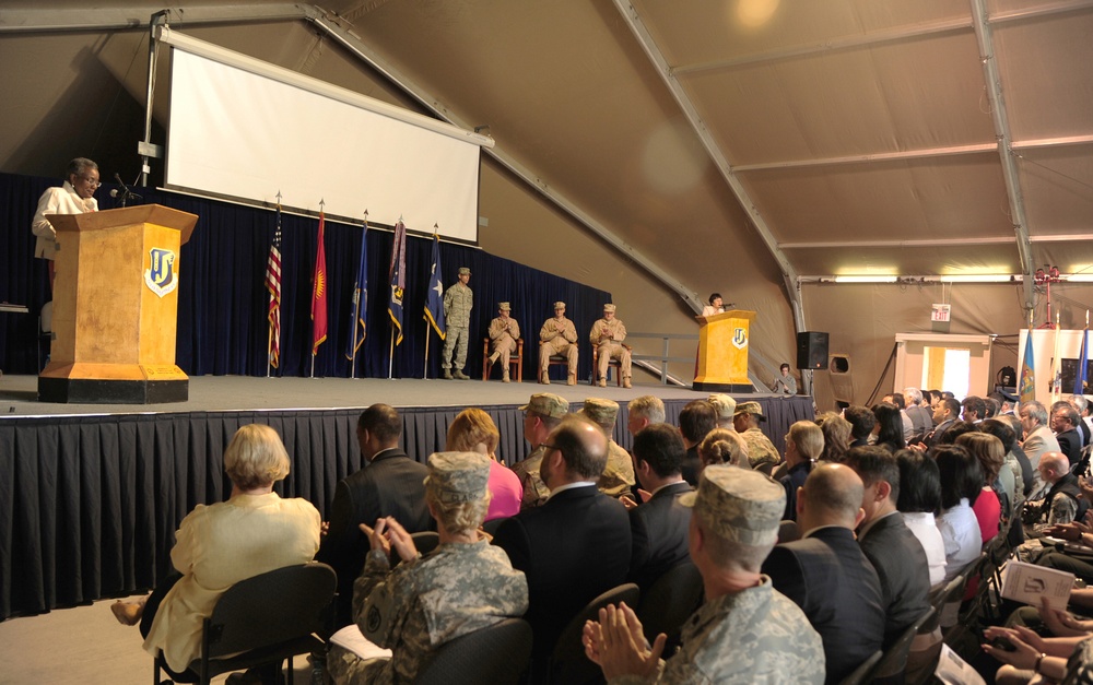 376th AEW welcomes new commander