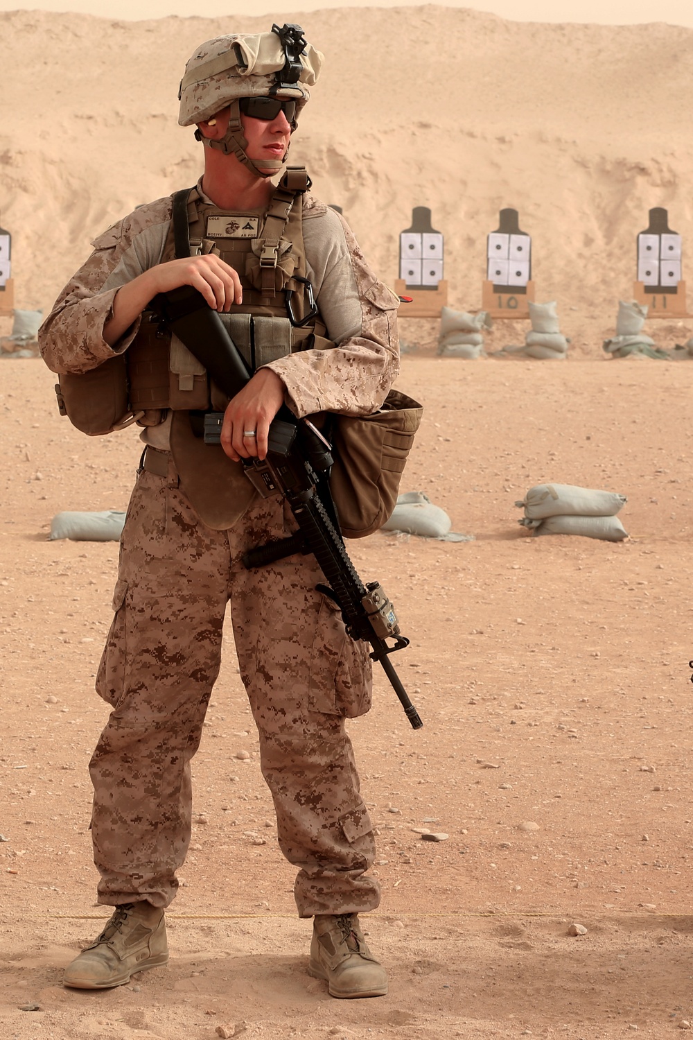 2nd Marine Regiment conducts live fire exercise