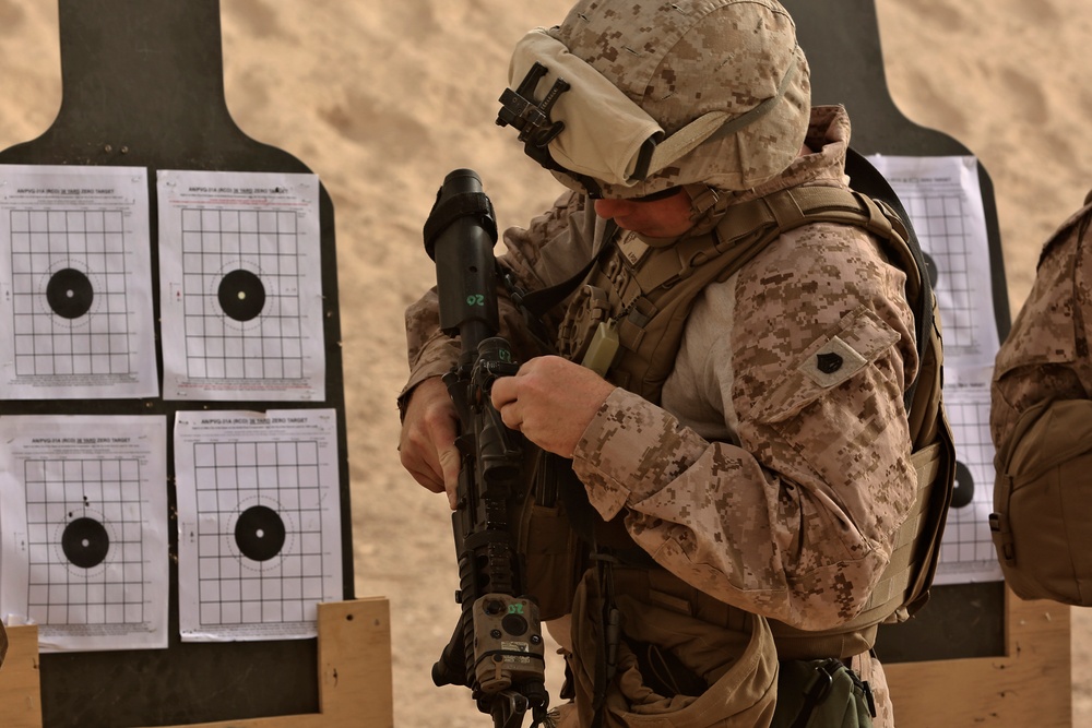 2nd Marine Regiment conducts live fire exercise