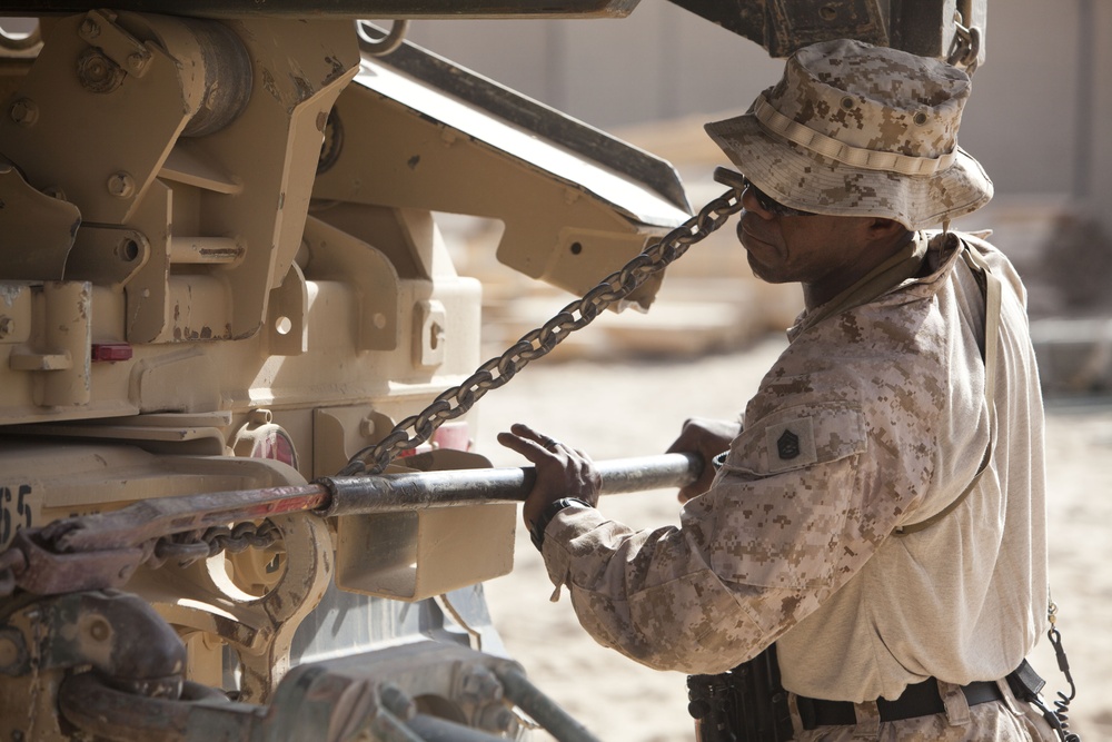 TS Company conducts Combat Logistics Patrol for maintenance and supply operations