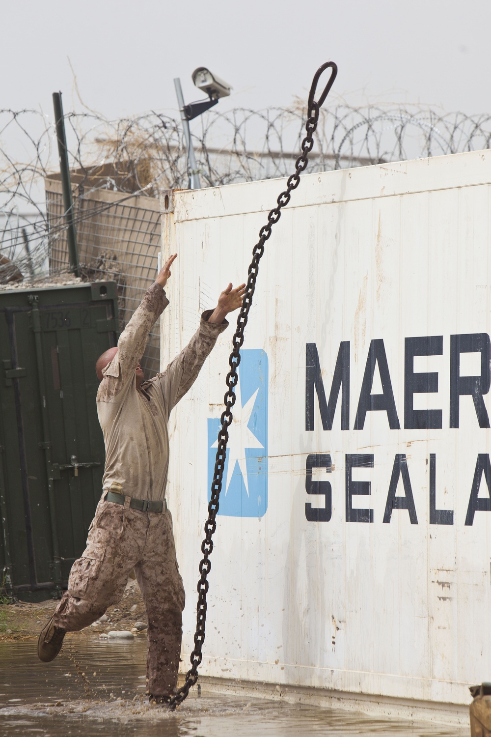 TS Company conducts Combat Logistics Patrol for maintenance and supply operations