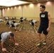 US Army Reserve senior leaders work out with Tony Horton