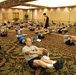 US Army Reserve senior leaders work out with Tony Horton