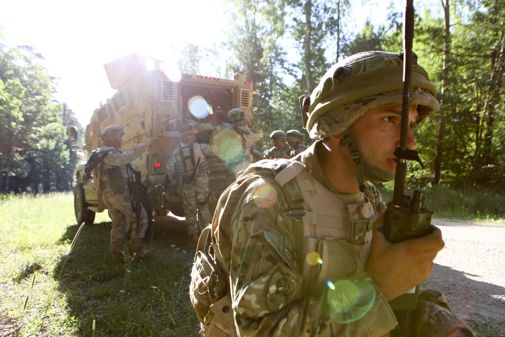 Regimental Combat Team Mission Rehearsal Exercise