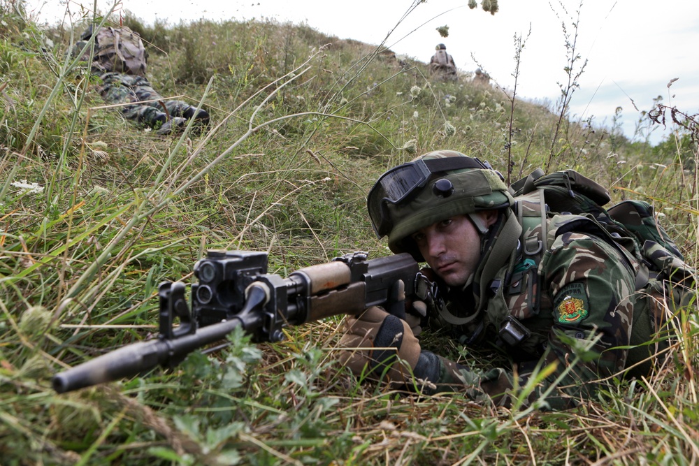 Regimental Combat Team mission rehearsal exercise