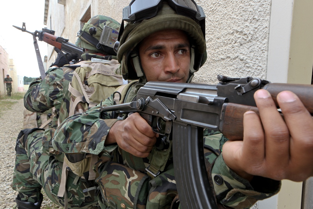 Regimental Combat Team mission rehearsal exercise