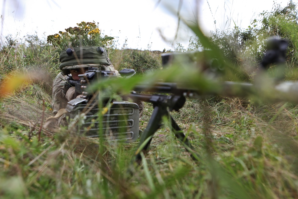 Regimental Combat Team mission rehearsal exercise