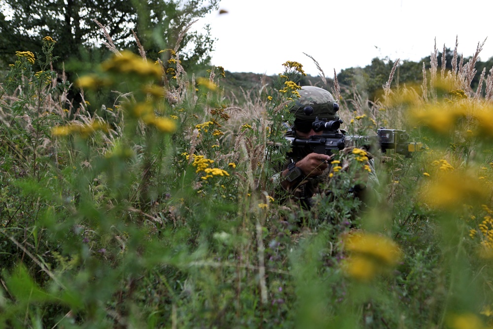 Regimental Combat Team mission rehearsal exercise