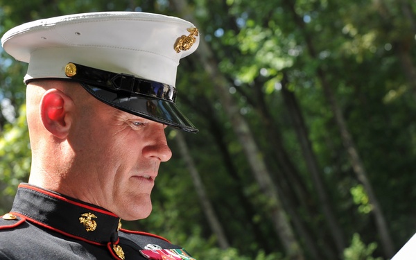 Staff Sergeant Reckless Monument Dedication