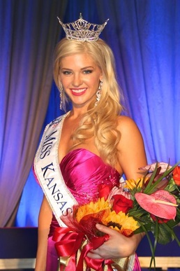 Kansas National Guardsman wins Miss Kansas Pageant
