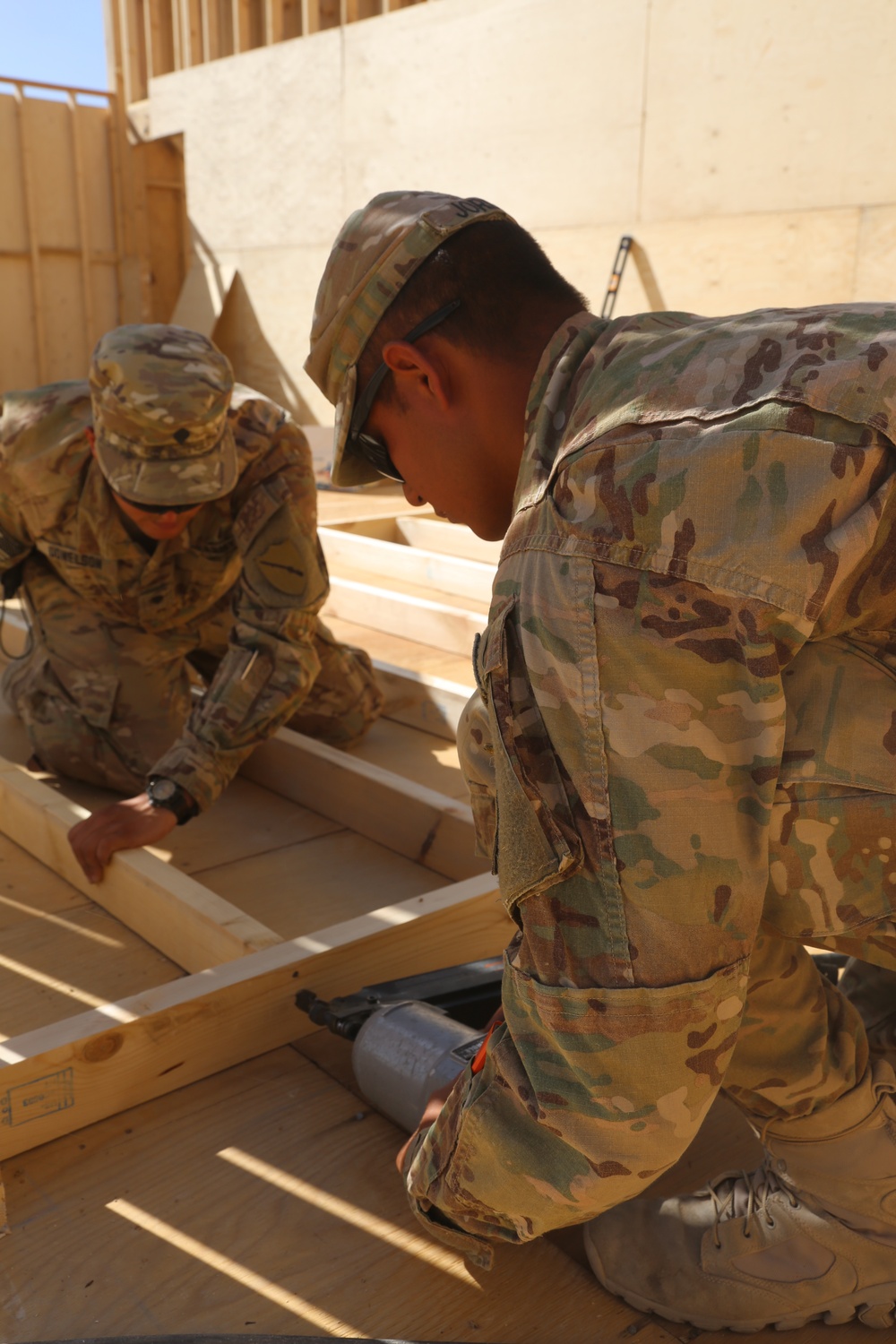 Tactical operation center at FOB Lightning