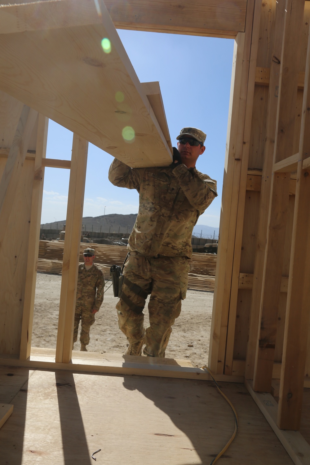 Tactical operation center at FOB Lightning