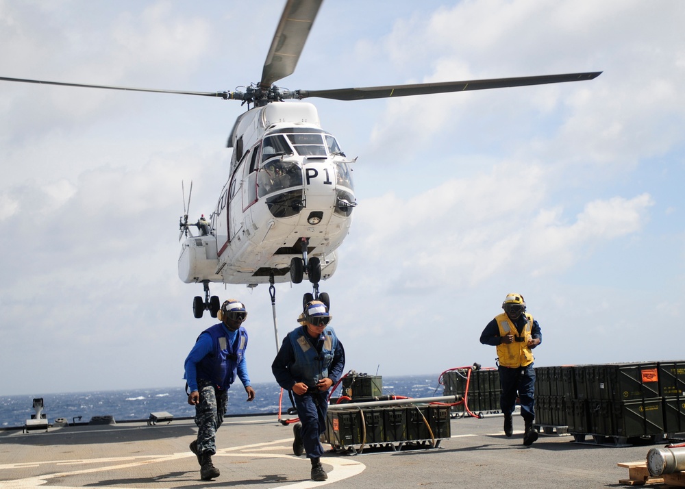 USS Blue Ridge operations