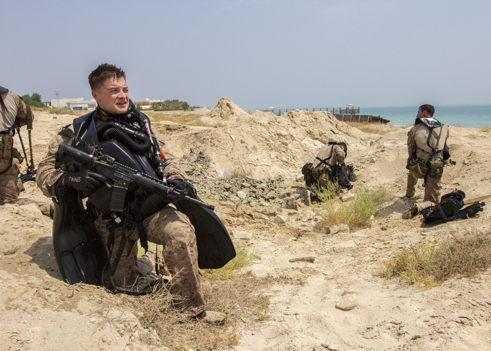 26th MEU Force Recon Amphibious Operations Training