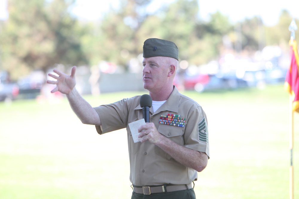 7th ESB Sgt. Maj. Relief and Appointment Ceremony