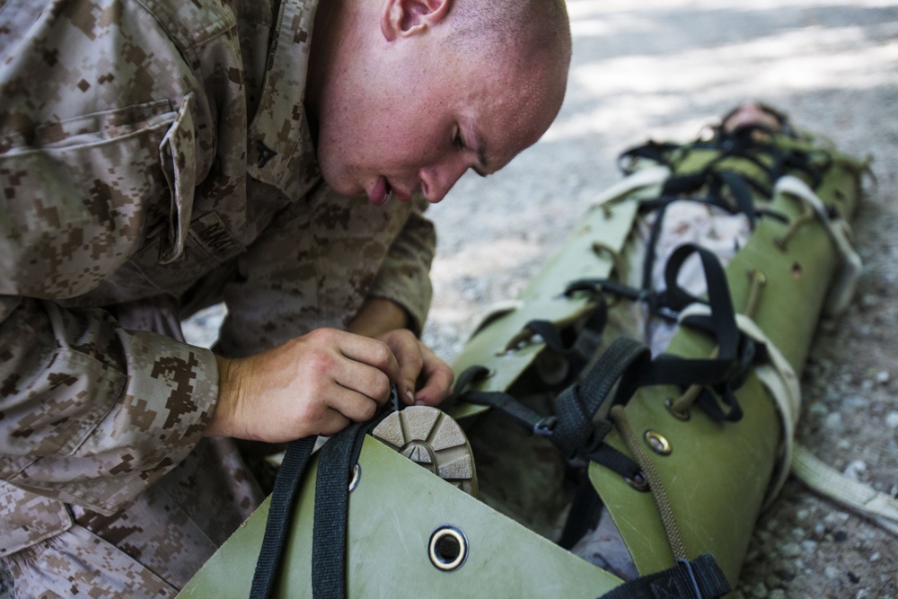 22nd MEU BLT Marines climb to the top in SOTG assault climbers course