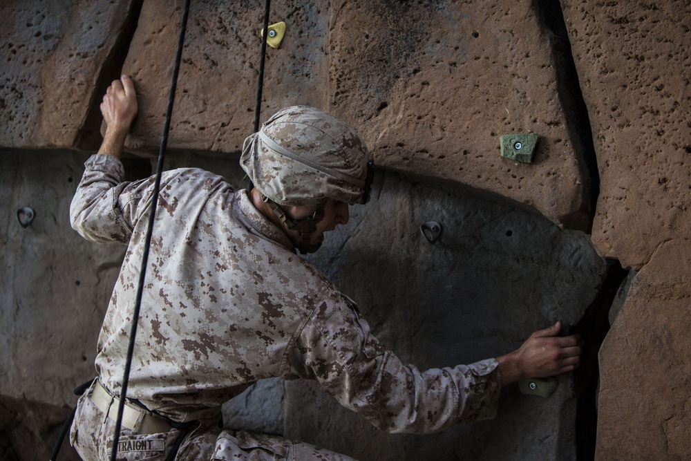 22nd MEU BLT Marines climb to the top in SOTG assault climbers course