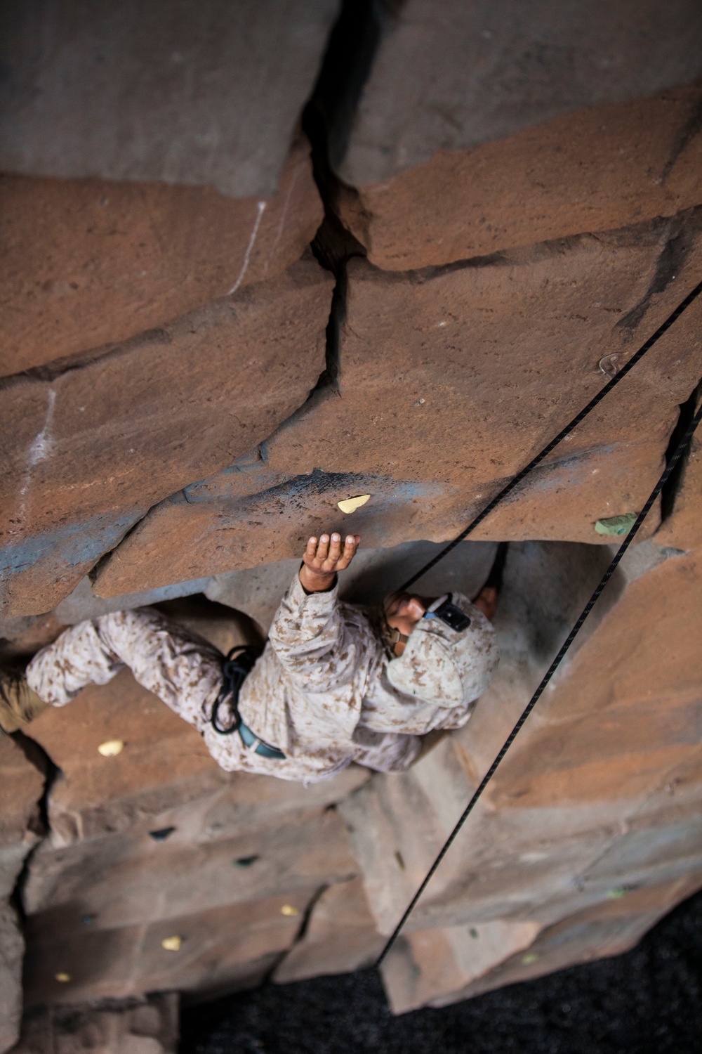 22nd MEU BLT Marines climb to the top in SOTG assault climbers course