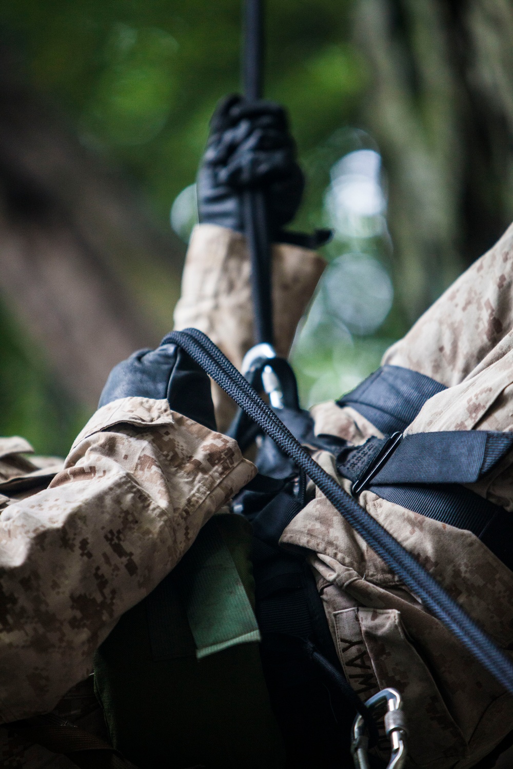 22nd MEU BLT Marines climb to the top in SOTG assault climbers course