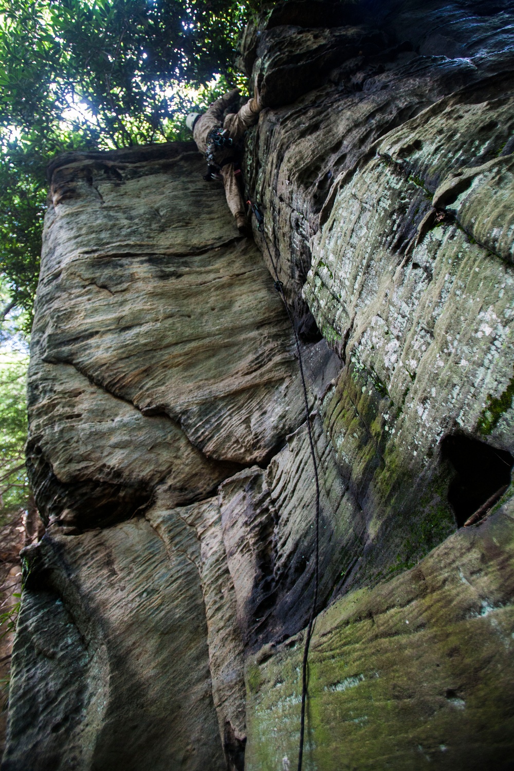 22nd MEU BLT Marines climb to the top in SOTG assault climbers course