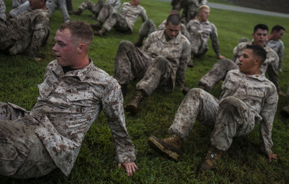 22nd MEU BLT puzzles through leadership reaction course