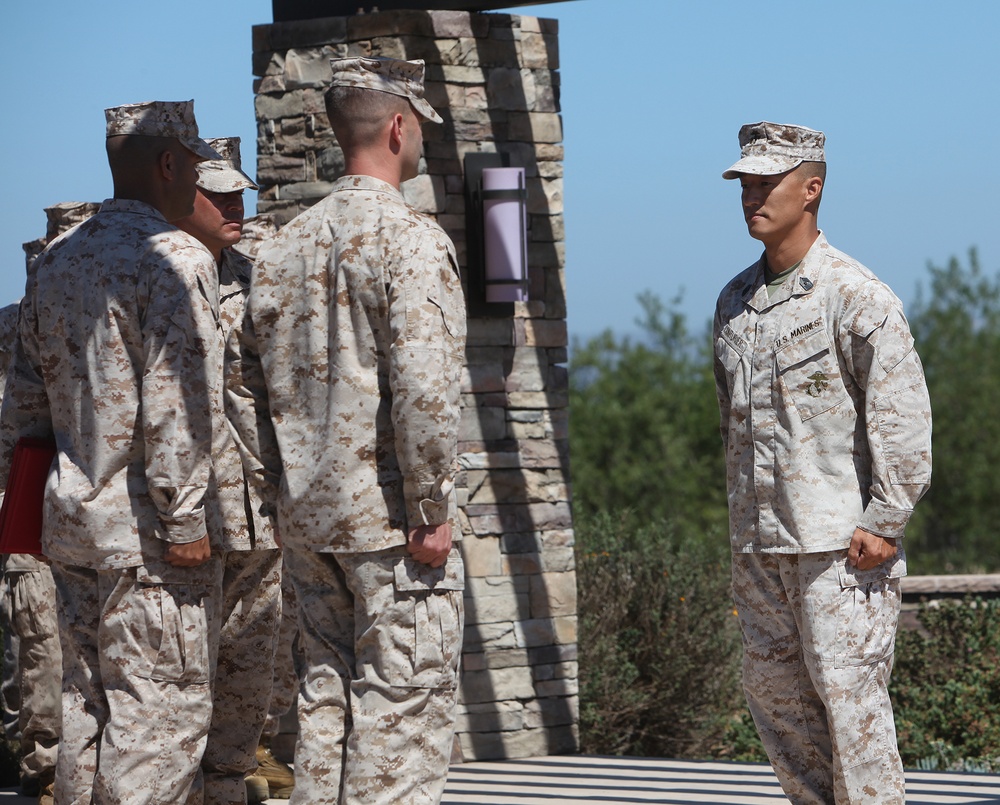 Master Gunnery Sergeant retires after 21 years of honorable service