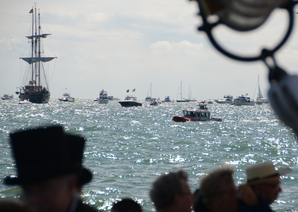 Coast Guard enforces safety zone during Battle of Lake Erie Bicentennial