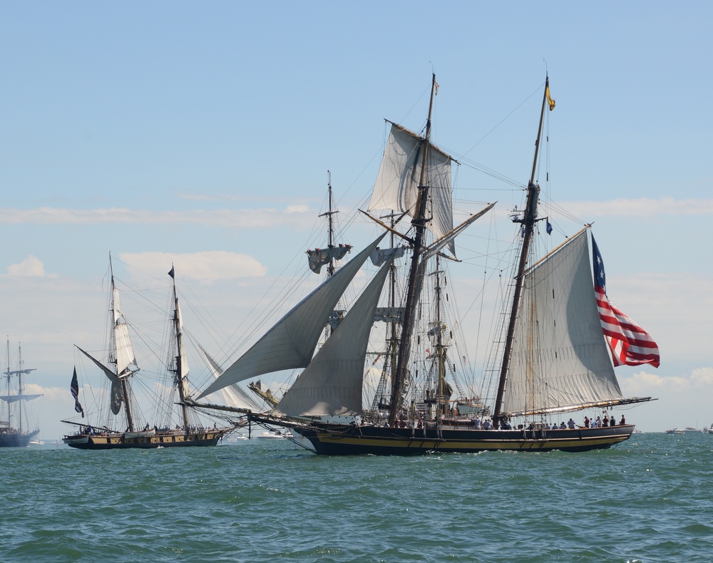 Coast Guard enforces safety zone during Battle of Lake Erie Bicentennial