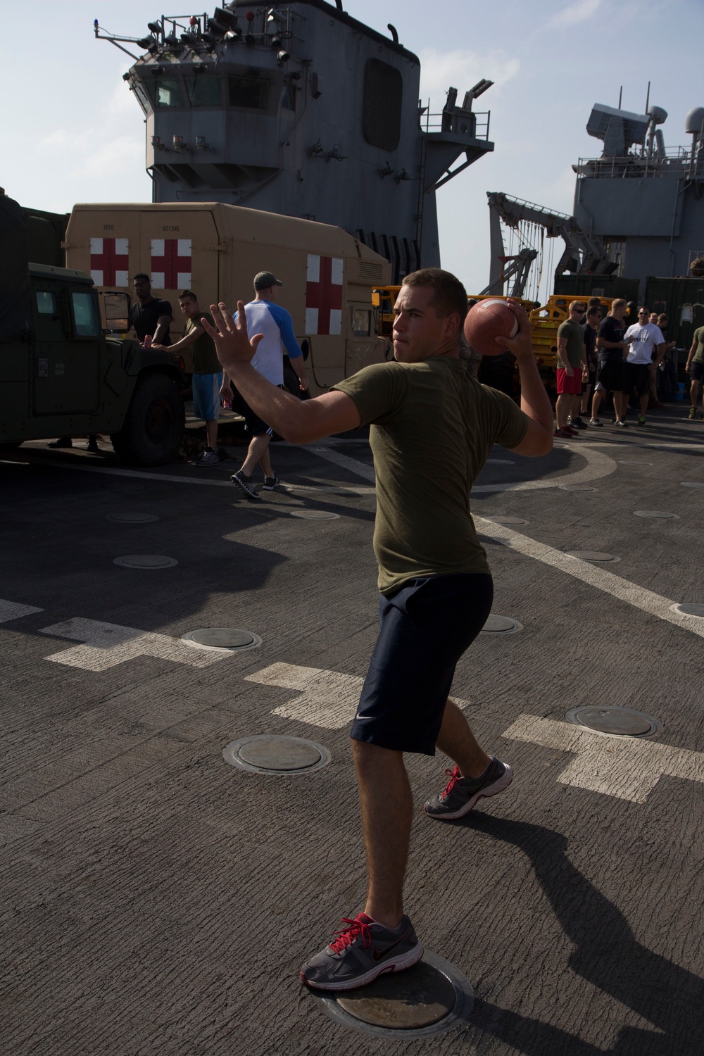 USS Carter Hall steel beach