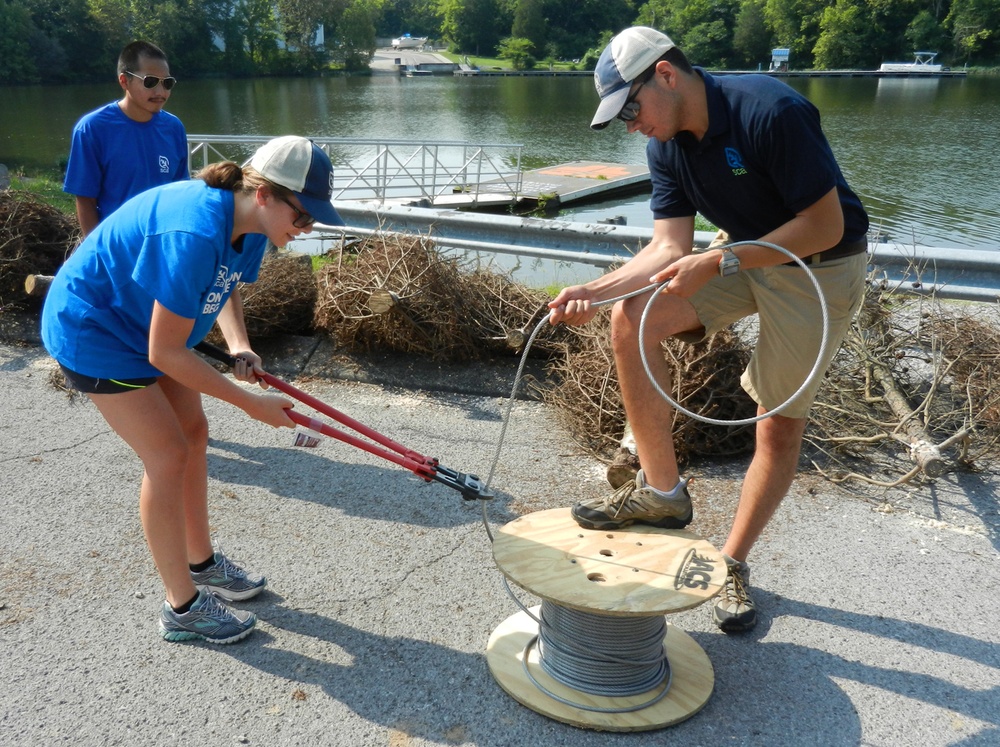 Corps creates new fish habitats at Old Hickory Lake