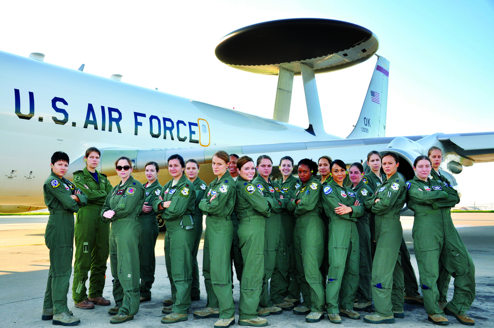 All Women AWACS Crew
