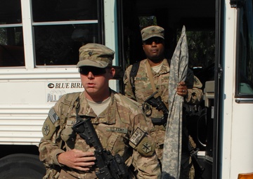 81st Civil Affairs Battalion welcome home ceremony