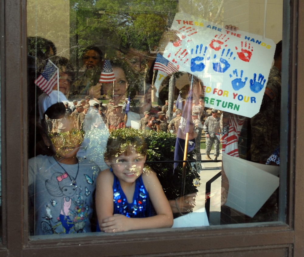 81st Civil Affairs Battalion welcome home ceremony