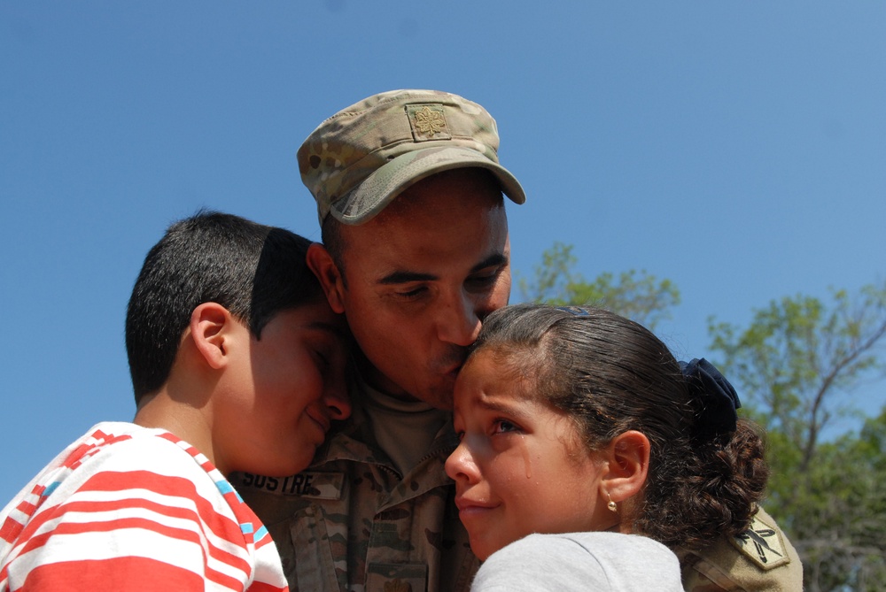 81st Civil Affairs Battalion welcome home ceremony