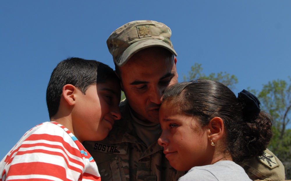 81st Civil Affairs Battalion welcome home ceremony