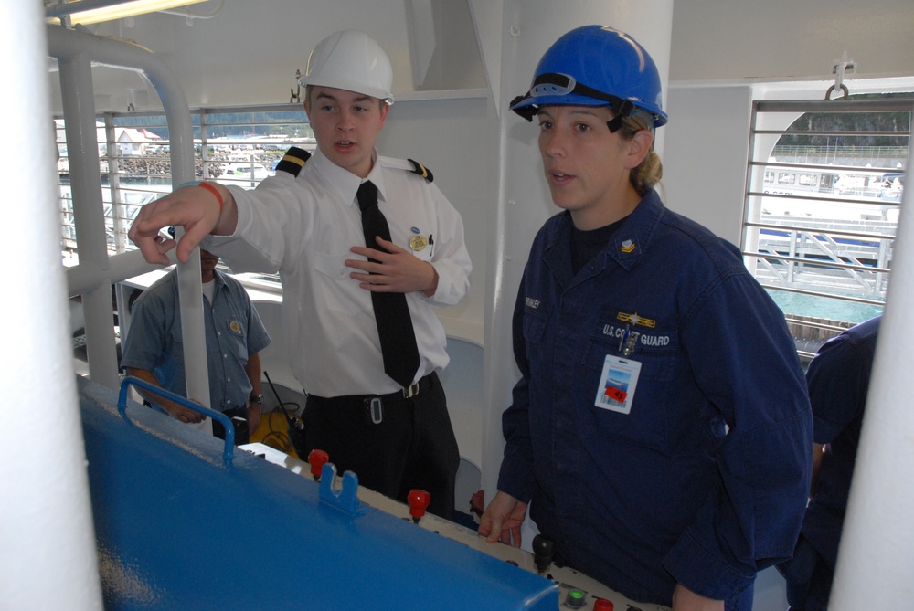 Two-week cruise becomes learning experience for Coast Guard vessel inspector