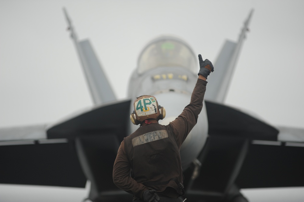 USS Harry S. Truman flight deck operations