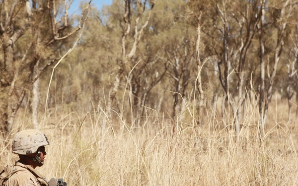 MRF-D trains with Aussies, MEU ‘out bush’ during Exercise Koolendong