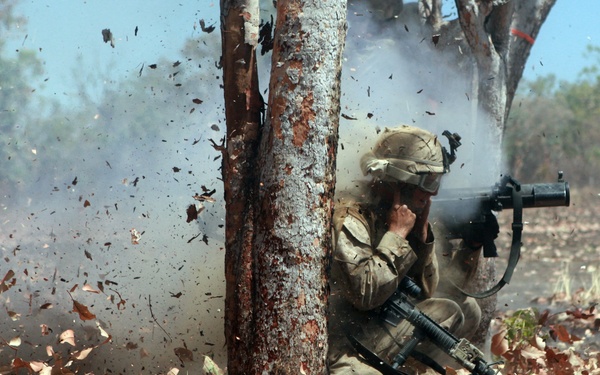 MRF-D trains with Aussies, MEU ‘out bush’ during Exercise Koolendong