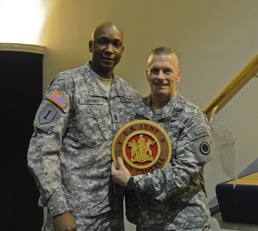 I Corps bids farewell to CSM Troxell